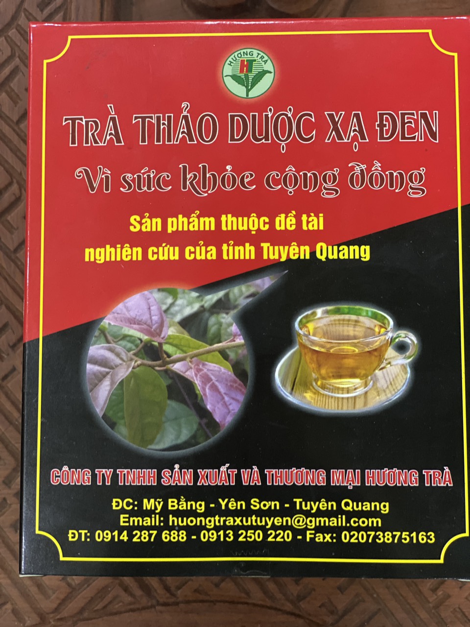 Trà xạ đen